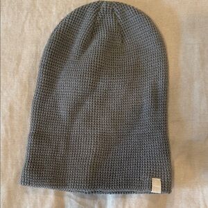 Vuori Gray Knit Beanie